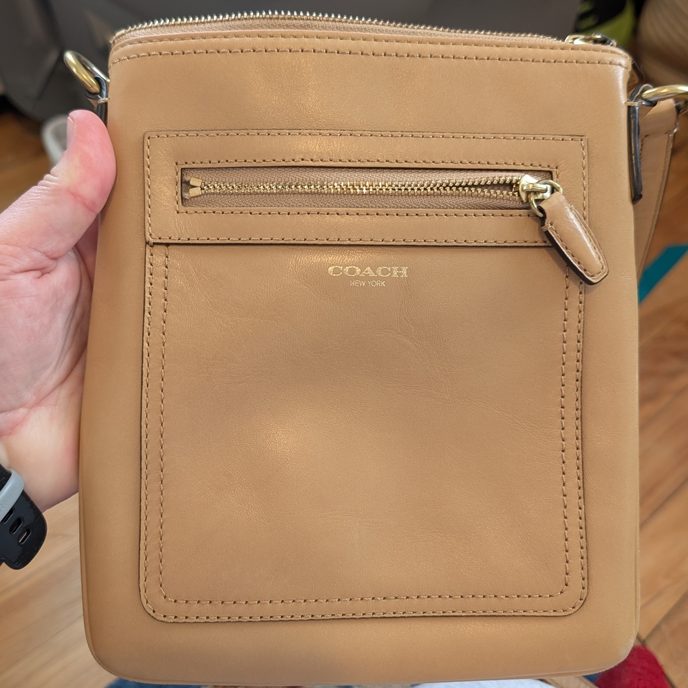 Coach Beige Crossbody Bag - Picture 2 of 5